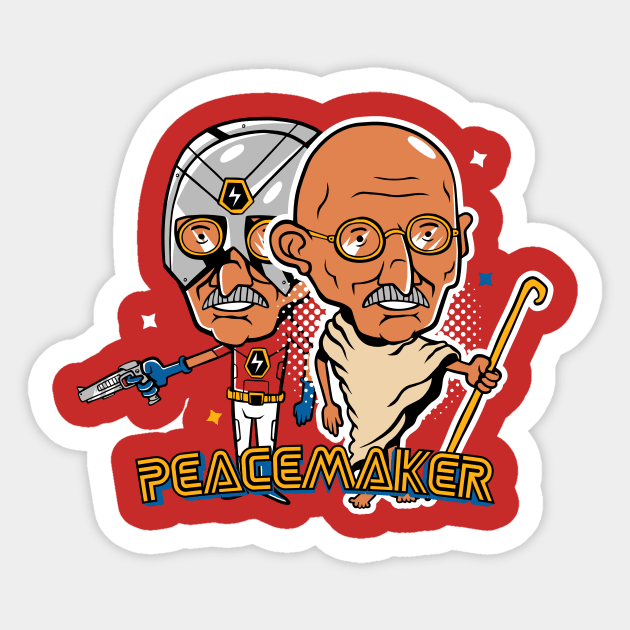 Peacemaker Sticker by Camelo